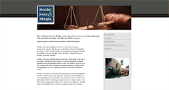 Desktop Screenshot of mrjalaw.com
